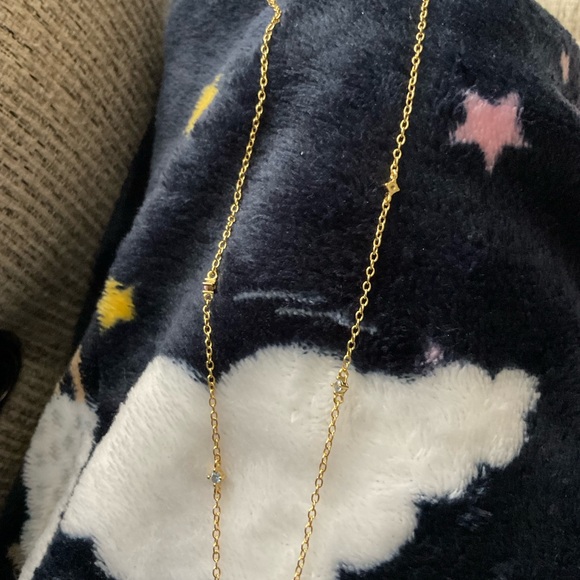 Wanderlust+Co Butterfly Rainbow and Gold Necklace - Picture 2 of 2